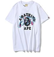 BAPE T-shirt White BP517 - 3