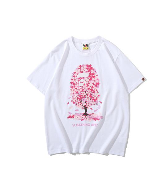 BAPE T-shirt White BP394 - 1
