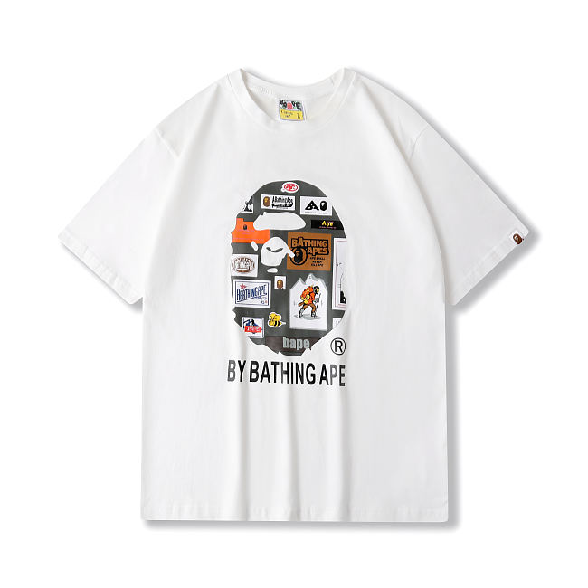 Bape T-shirt White BP546 - 1
