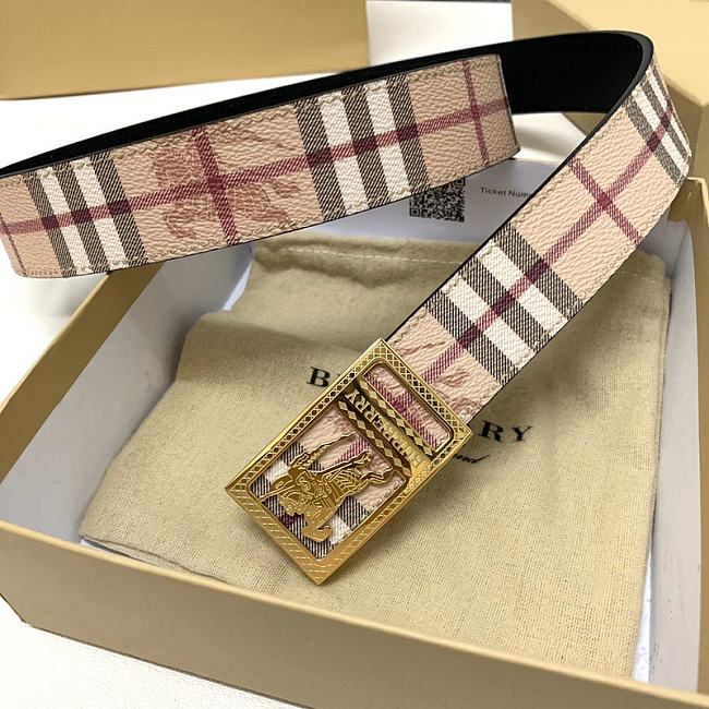 Burberry Knight Belt Beige Gold - 1