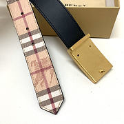 Burberry Knight Belt Beige Gold - 5