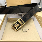 Burberry Knight Belt Black Gold - 4