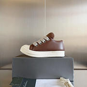 Rick Owens Jumbo Lace Padded Low Brown Milk - 2