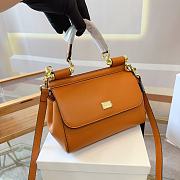 D&G Borsa a Mano Brown Size 13 x 19 x 6CM - 1