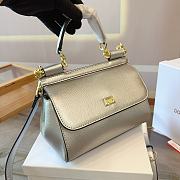 D&G Borsa a Mano Silver Size 13 x 19 x 6CM - 1