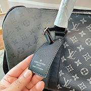 LV Keepall Bandoulière Black Grey 50 Size 50 x 29 x 23cm - 6