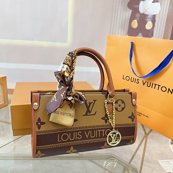 LV Crossbody Ladies Handbags Brown Size 25cm