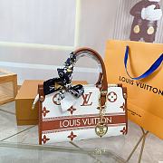 LV Crossbody Ladies Handbags Red Size 25cm - 1