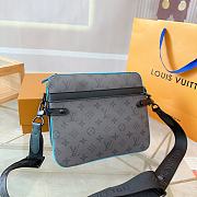 LV Trio Messenger Size 25 x 18.5 x 7 cm - 3