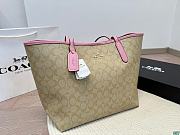 Coach City Tote Bag In Signature Canvas 30CM - 4