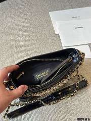 Chanel Gabrielle Hobo Bag Black Size 18x6x16cm - 6