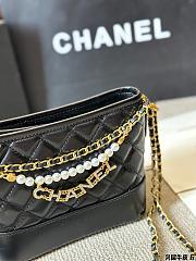 Chanel Gabrielle Hobo Bag Black Size 18x6x16cm - 2