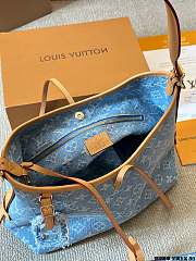 LV Carry Denim Blue Size 29 x 24 x 12 cm - 5