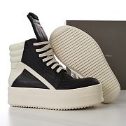 Rick Owens Mega Bumper Geobasket Black Milk RR02C7868-911 - 5