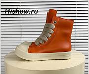 Rick Owens Porterville Jumbolaced High Orange - 1