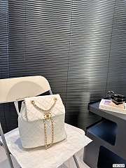 Chanel Braided Backpack White Size 26x22x16cm - 1
