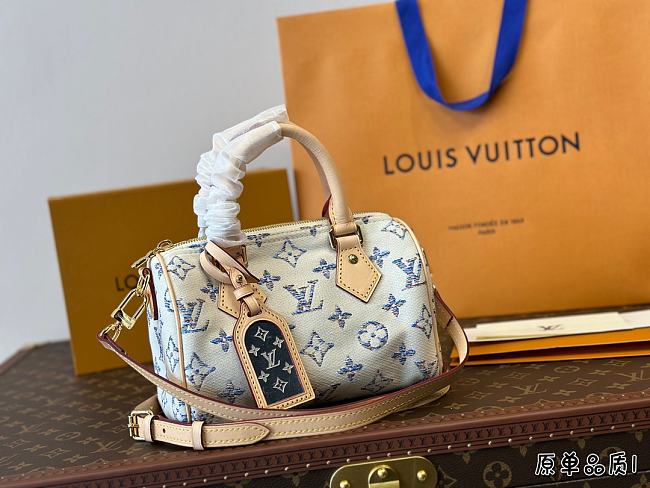LV Bandouliere 20 Speedy Bag Size 20 x 13 x 12 cm - 1