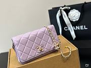 Chanel Mini WOC Purple Size 19x12x3cm - 1