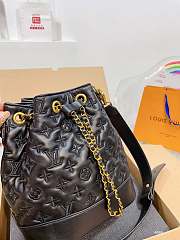 Louis Vuitton Bucket Black Bag Size 20 x 20 x 15 cm - 2