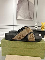 Gucci Men's Slide Sandal Beige - 2