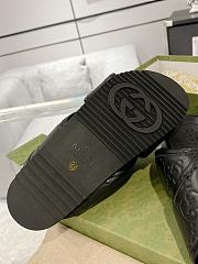 Gucci Men's Slide Sandal Black - 6