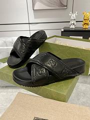 Gucci Men's Slide Sandal Black - 3
