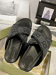 Gucci Men's Slide Sandal Grey - 3