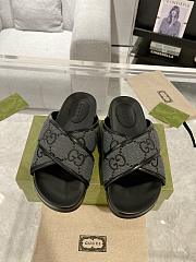 Gucci Men's Slide Sandal Grey - 2