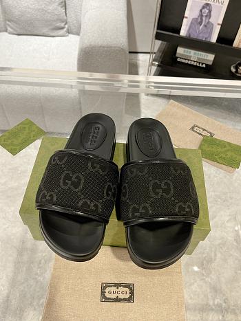 Gucci Slide Sandal Black