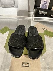 Gucci Slide Sandal Black - 5