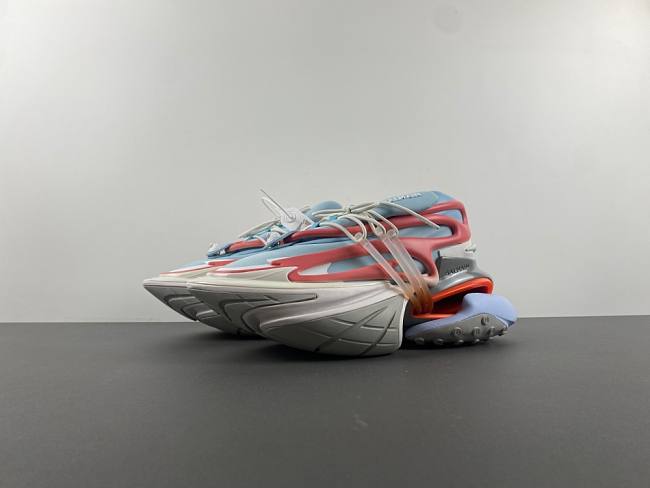 Balmain Paris White Blue Red - 1