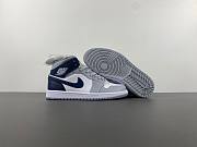 Air Jordan 1 Mid Wolf Grey Midnight Navy DQ8426-104 - 2