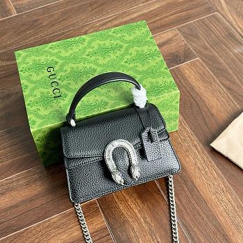 Gucci Dionysus Mini Bag Black Size 18×12×6CM