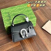 Gucci Dionysus Mini Bag Black Size 18×12×6CM - 3