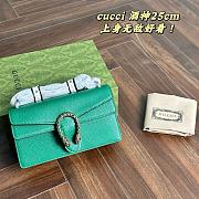 Gucci Dionysus Bag Green Size 25×17×6CM - 5