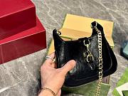 Gucci Jackie Notte Black Patent Size 19x18x3CM - 2