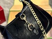 Gucci Jackie Notte Black Patent Size 19x18x3CM - 4