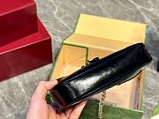 Gucci Jackie Notte Black Patent Size 19x18x3CM - 5