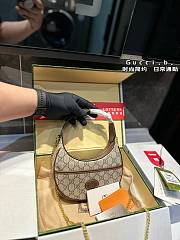 Gucci Ophidia Mini Beige Bag Size 22x12x5cm - 1