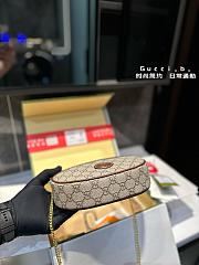Gucci Ophidia Mini Beige Bag Size 22x12x5cm - 4