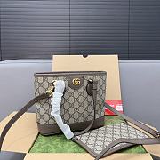 Gucci Mini Cabas Ophidia Beige Size 22x18x10cm - 4