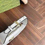 Gucci Marmont Mini Handbag in White Size 21x11x5CM - 3