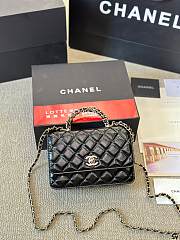 Chanel Mini Kelly SPSL Black Size 14CM - 1