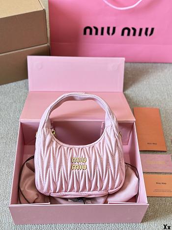 Miu Miu Hobo Mini Crossbody Pink Bag 20CM