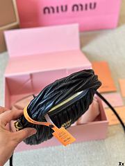 Miu Miu Hobo Mini Crossbody Black Bag 20CM - 2