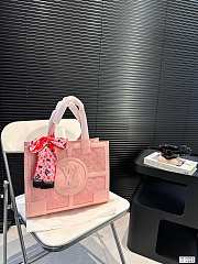 Louis Vuitton Tote Bag Pink Size 33x28x13cm - 1