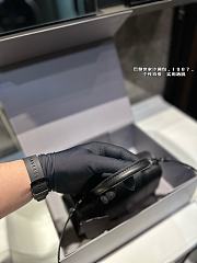 Balenciaga Small Hourglass Black Leather Size 22x14x10CM - 6