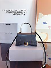 Balenciaga Small Hourglass Gold Leather Size 14x22x10CM - 3