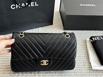 Chanel Medium Classic Flap Double Flap 25CM