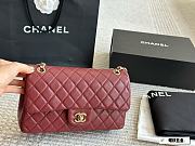 Chanel Classic Bag Red Gold Size 25CM - 1